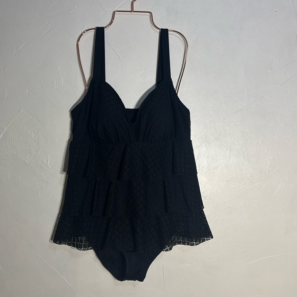 BAL Harbour Swim  Black NWOT - Picture 1 of 13